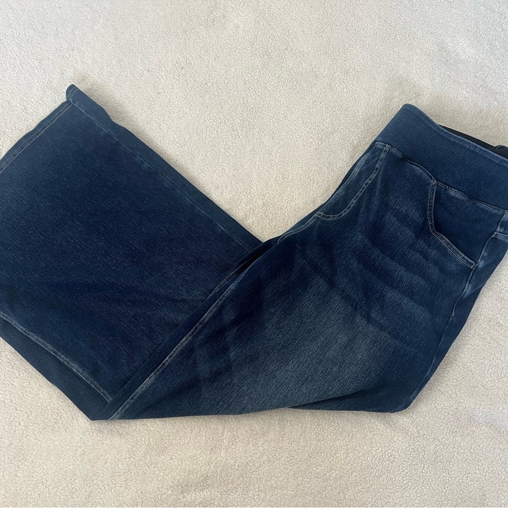 Halara Wide Leg Blue Denim Jeans
